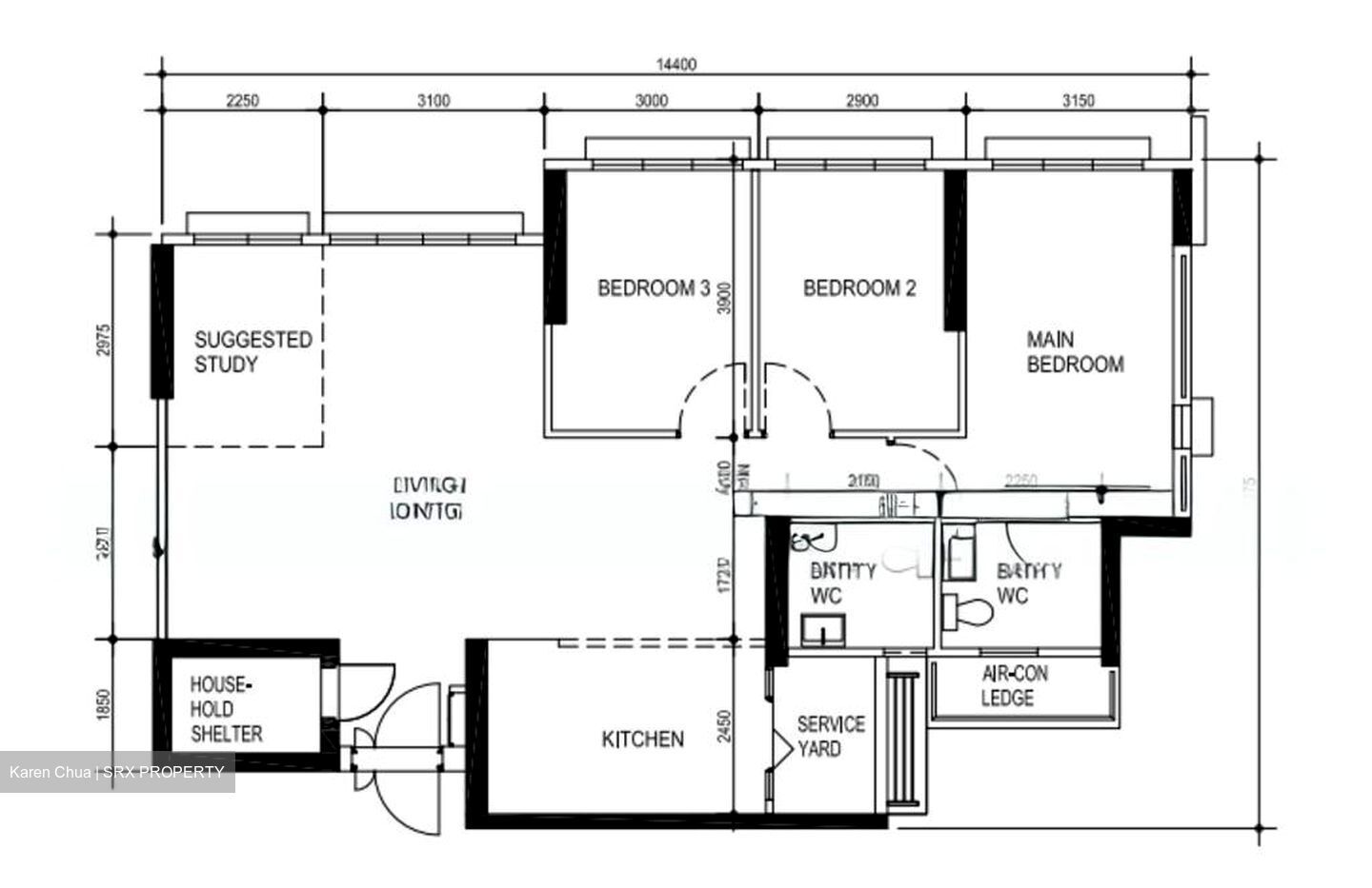 Blk 152C Bedok South Horizon (Bedok), HDB 5 Rooms #589124451